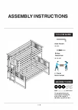 Furniture of America CM-BK458Q Assembly Instructions Manual preview