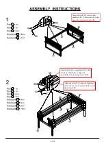 Preview for 9 page of Furniture of America CM-BK458Q Assembly Instructions Manual