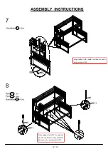 Preview for 12 page of Furniture of America CM-BK458Q Assembly Instructions Manual