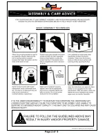 Preview for 2 page of Furniture of America CM-BK458T Assembly Instructions Manual