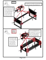 Preview for 5 page of Furniture of America CM-BK458T Assembly Instructions Manual