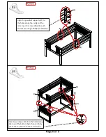 Preview for 6 page of Furniture of America CM-BK458T Assembly Instructions Manual