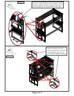 Preview for 8 page of Furniture of America CM-BK458T Assembly Instructions Manual