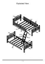 Предварительный просмотр 7 страницы Furniture of America CM-BK524 Assembly Instructions Manual