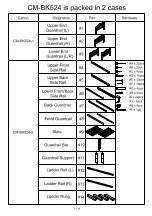 Предварительный просмотр 8 страницы Furniture of America CM-BK524 Assembly Instructions Manual