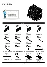 Preview for 5 page of Furniture of America CM-BK588 Assembly Instructions Manual