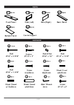 Preview for 6 page of Furniture of America CM-BK588 Assembly Instructions Manual