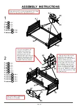 Preview for 10 page of Furniture of America CM-BK588 Assembly Instructions Manual