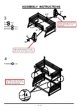 Preview for 11 page of Furniture of America CM-BK588 Assembly Instructions Manual