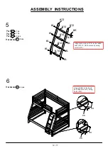 Preview for 12 page of Furniture of America CM-BK588 Assembly Instructions Manual