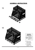 Preview for 16 page of Furniture of America CM-BK588 Assembly Instructions Manual