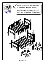 Preview for 5 page of Furniture of America CM-BK600A Assembly Instructions Manual