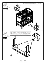 Preview for 8 page of Furniture of America CM-BK600A Assembly Instructions Manual