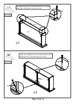 Preview for 10 page of Furniture of America CM-BK600A Assembly Instructions Manual