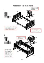 Preview for 9 page of Furniture of America CM-BK601 Assembly Instructions Manual