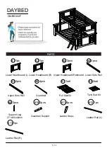 Preview for 5 page of Furniture of America CM-BK602F Assembly Instructions Manual