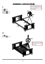 Preview for 9 page of Furniture of America CM-BK603 Assembly Instructions Manual