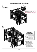 Preview for 13 page of Furniture of America CM-BK603 Assembly Instructions Manual