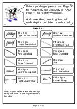 Preview for 4 page of Furniture of America CM-BK606A Assembly Instructions Manual