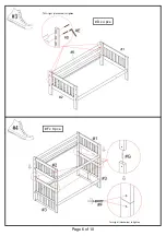 Preview for 6 page of Furniture of America CM-BK607T Assembly Instructions Manual