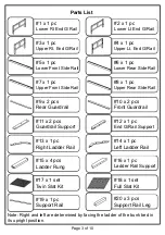 Preview for 3 page of Furniture of America CM-BK608F Assembly Instructions Manual