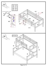 Preview for 6 page of Furniture of America CM-BK608F Assembly Instructions Manual