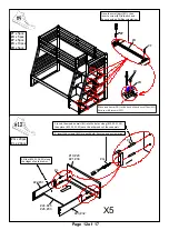 Preview for 12 page of Furniture of America CM-BK611 Assembly Instructions Manual