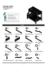 Preview for 5 page of Furniture of America CM-BK618 Assembly Instructions Manual