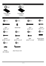 Preview for 6 page of Furniture of America CM-BK618 Assembly Instructions Manual