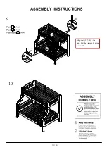 Preview for 13 page of Furniture of America CM-BK618 Assembly Instructions Manual