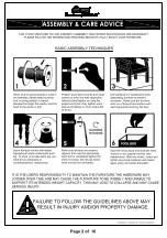 Preview for 2 page of Furniture of America CM-BK623 Assembly Instructions Manual