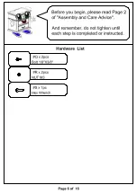 Preview for 6 page of Furniture of America CM-BK623 Assembly Instructions Manual