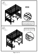 Preview for 11 page of Furniture of America CM-BK623 Assembly Instructions Manual