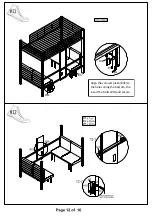 Preview for 12 page of Furniture of America CM-BK623 Assembly Instructions Manual