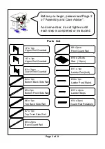 Preview for 3 page of Furniture of America CM-BK633TT Assembly Instructions Manual