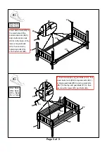 Preview for 5 page of Furniture of America CM-BK633TT Assembly Instructions Manual