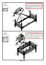 Preview for 5 page of Furniture of America CM-BK634TT Assembly Instructions Manual