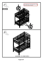 Preview for 8 page of Furniture of America CM-BK634TT Assembly Instructions Manual