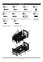 Preview for 6 page of Furniture of America CM-BK635 Assembly Instructions Manual