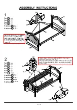 Preview for 8 page of Furniture of America CM-BK635 Assembly Instructions Manual