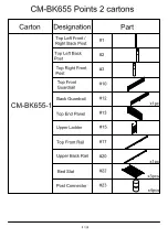 Preview for 8 page of Furniture of America CM-BK655 Assembly Instructions Manual