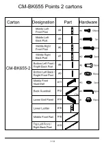 Preview for 9 page of Furniture of America CM-BK655 Assembly Instructions Manual