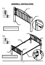 Preview for 16 page of Furniture of America CM-BK655 Assembly Instructions Manual