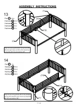 Preview for 17 page of Furniture of America CM-BK655 Assembly Instructions Manual