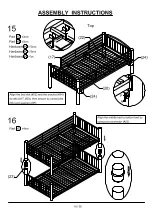 Preview for 18 page of Furniture of America CM-BK655 Assembly Instructions Manual