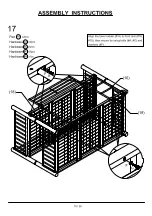 Preview for 19 page of Furniture of America CM-BK655 Assembly Instructions Manual