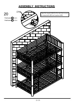 Preview for 22 page of Furniture of America CM-BK655 Assembly Instructions Manual