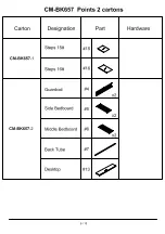 Preview for 8 page of Furniture of America CM-BK657 Assembly Instructions Manual