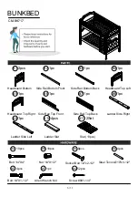 Preview for 5 page of Furniture of America CM-BK717 Assembly Instructions Manual