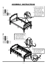 Preview for 8 page of Furniture of America CM-BK717 Assembly Instructions Manual